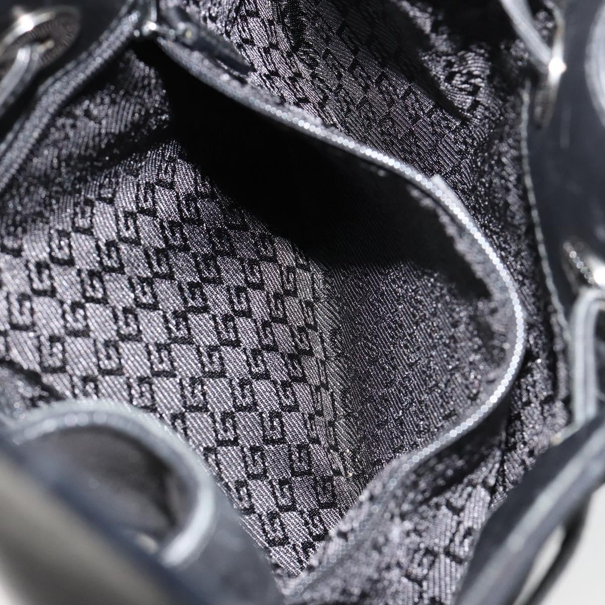 Gucci Tom Ford Black Suede Bucket Bag