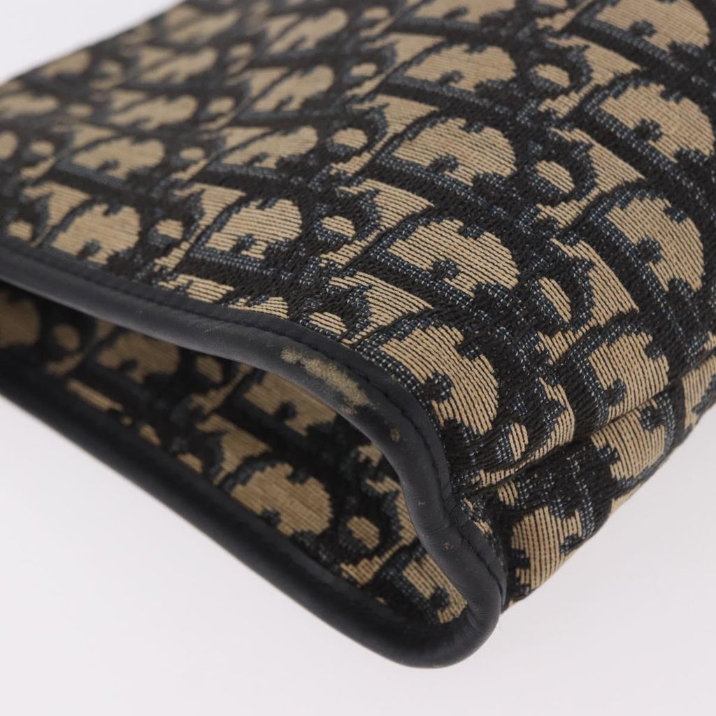 Dior Navy Monogram Clutch