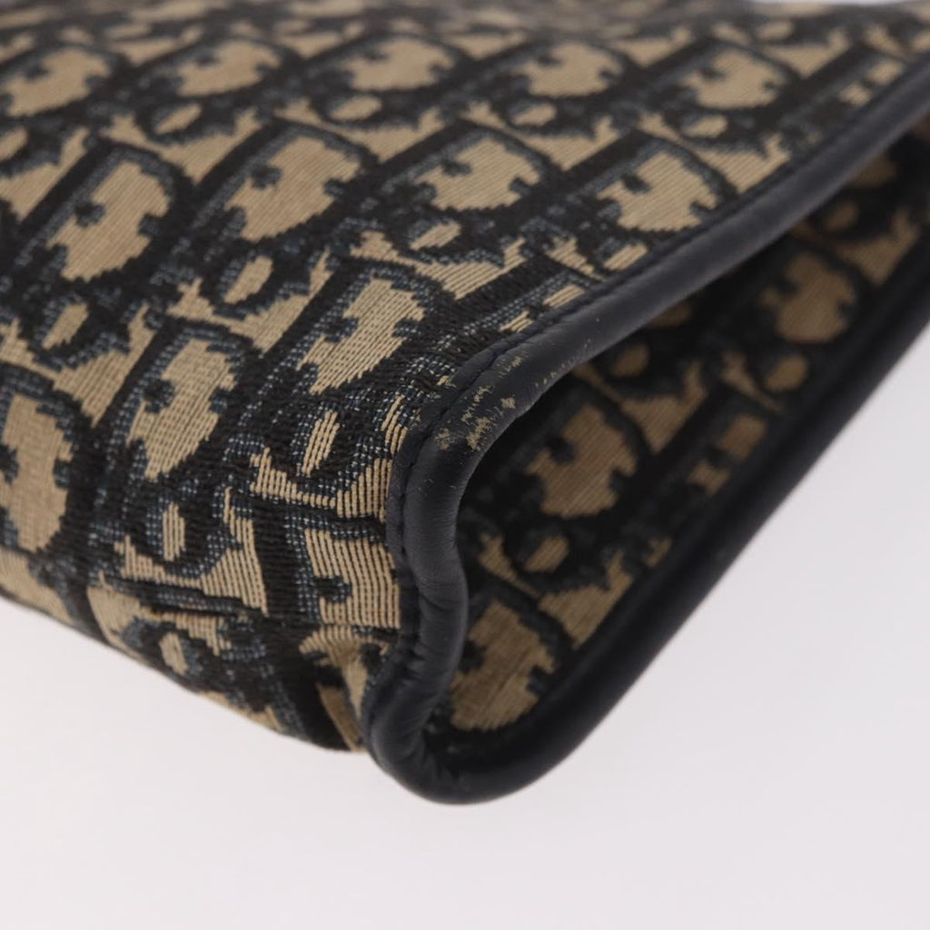 Dior Navy Monogram Clutch