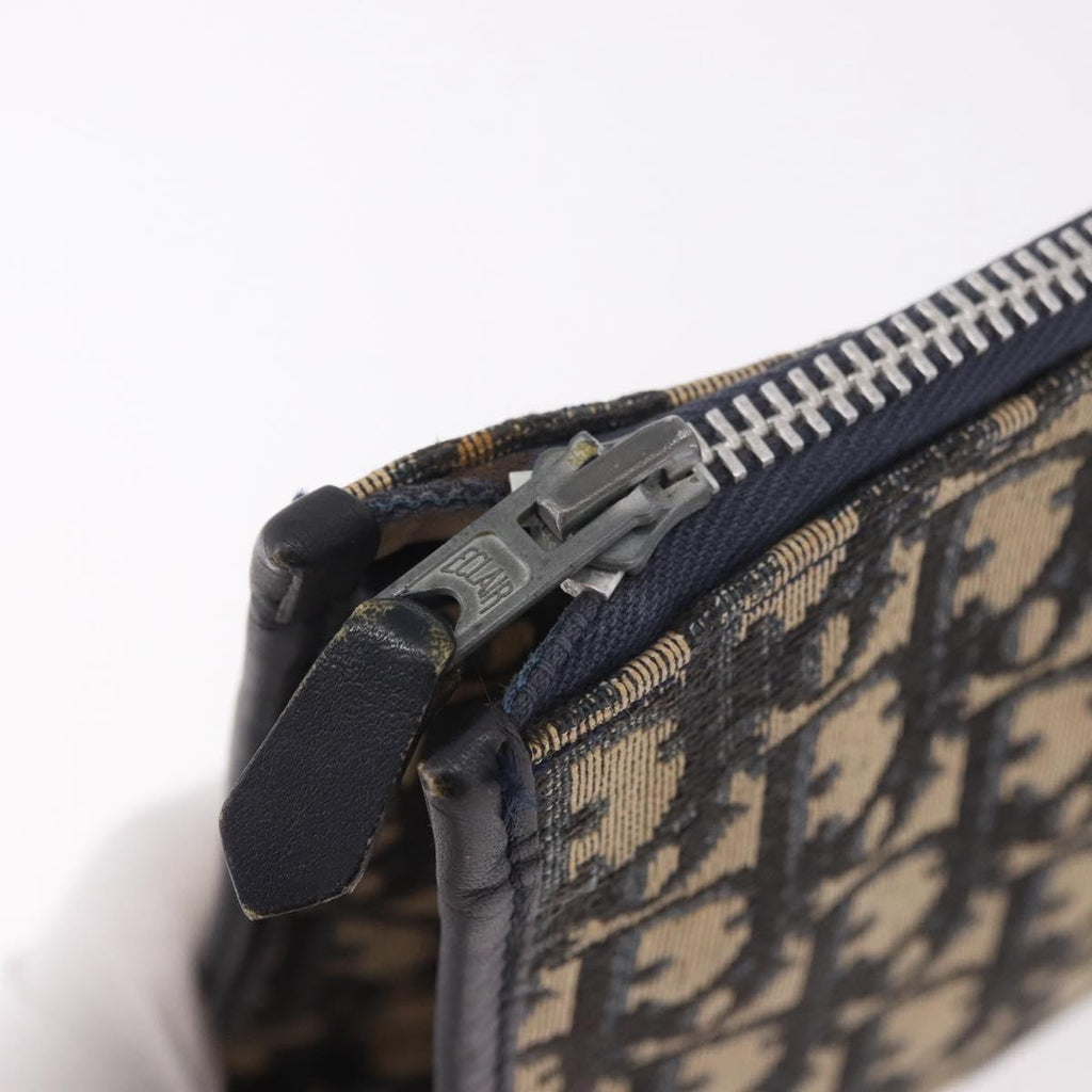 Dior Navy Monogram Clutch