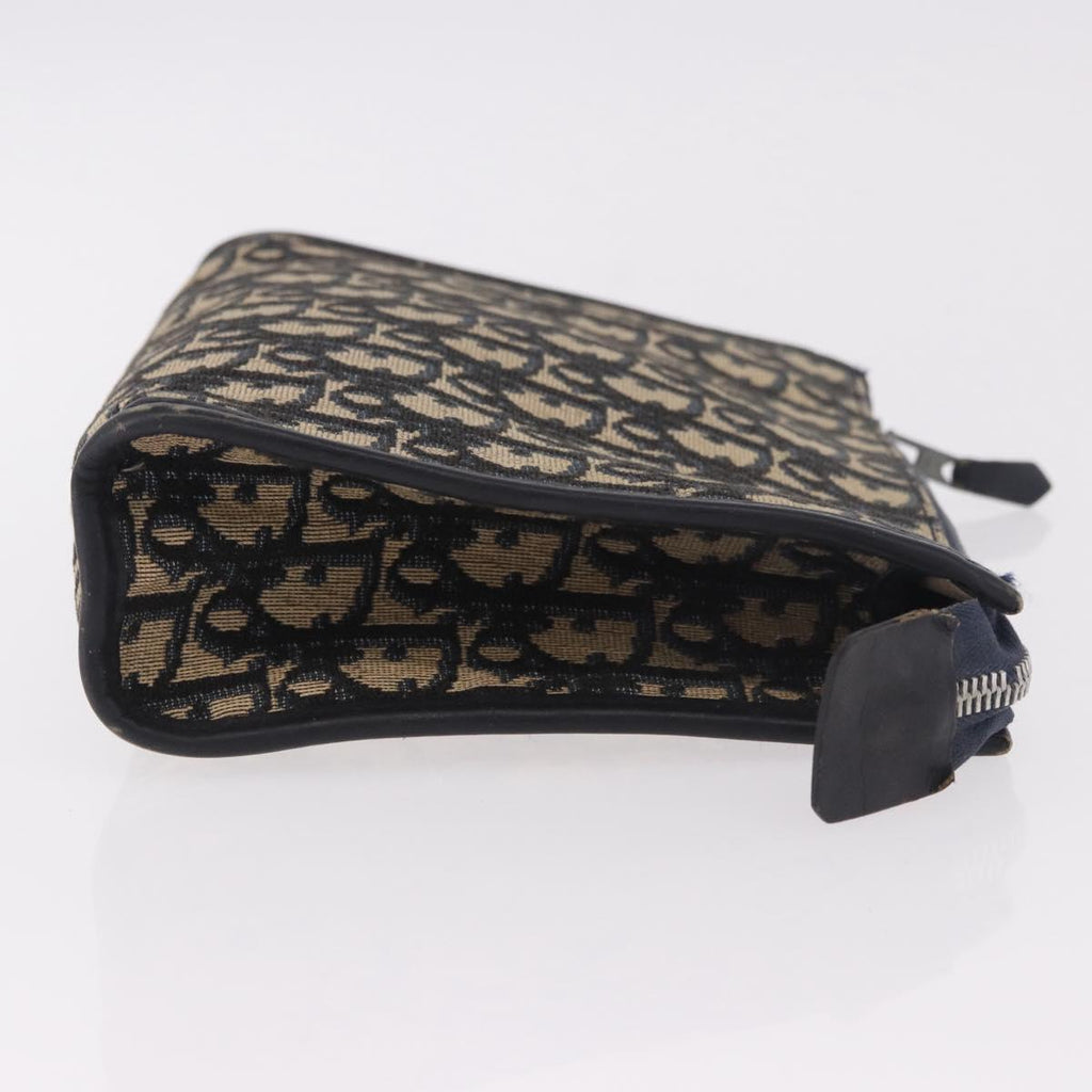Dior Navy Monogram Clutch