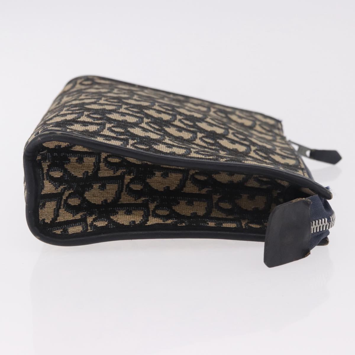 Dior Navy Monogram Clutch