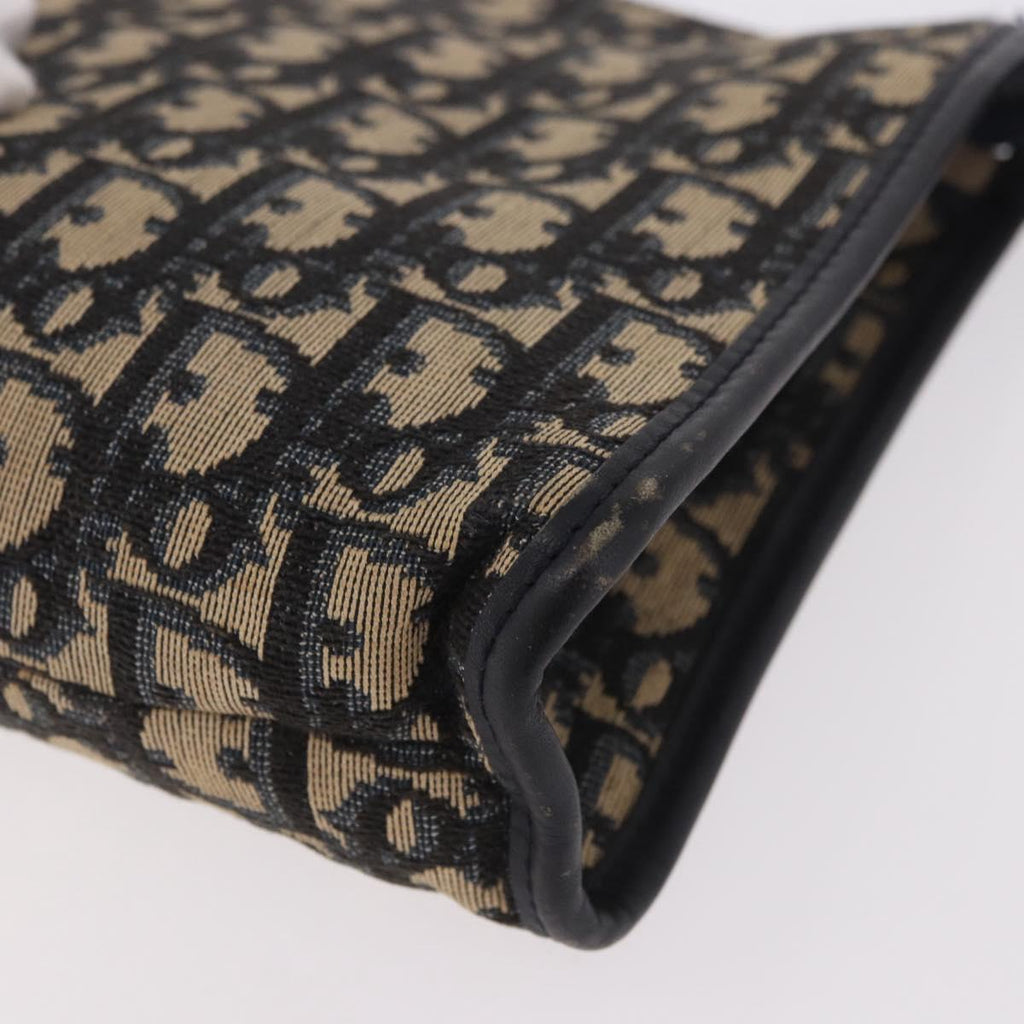 Dior Navy Monogram Clutch