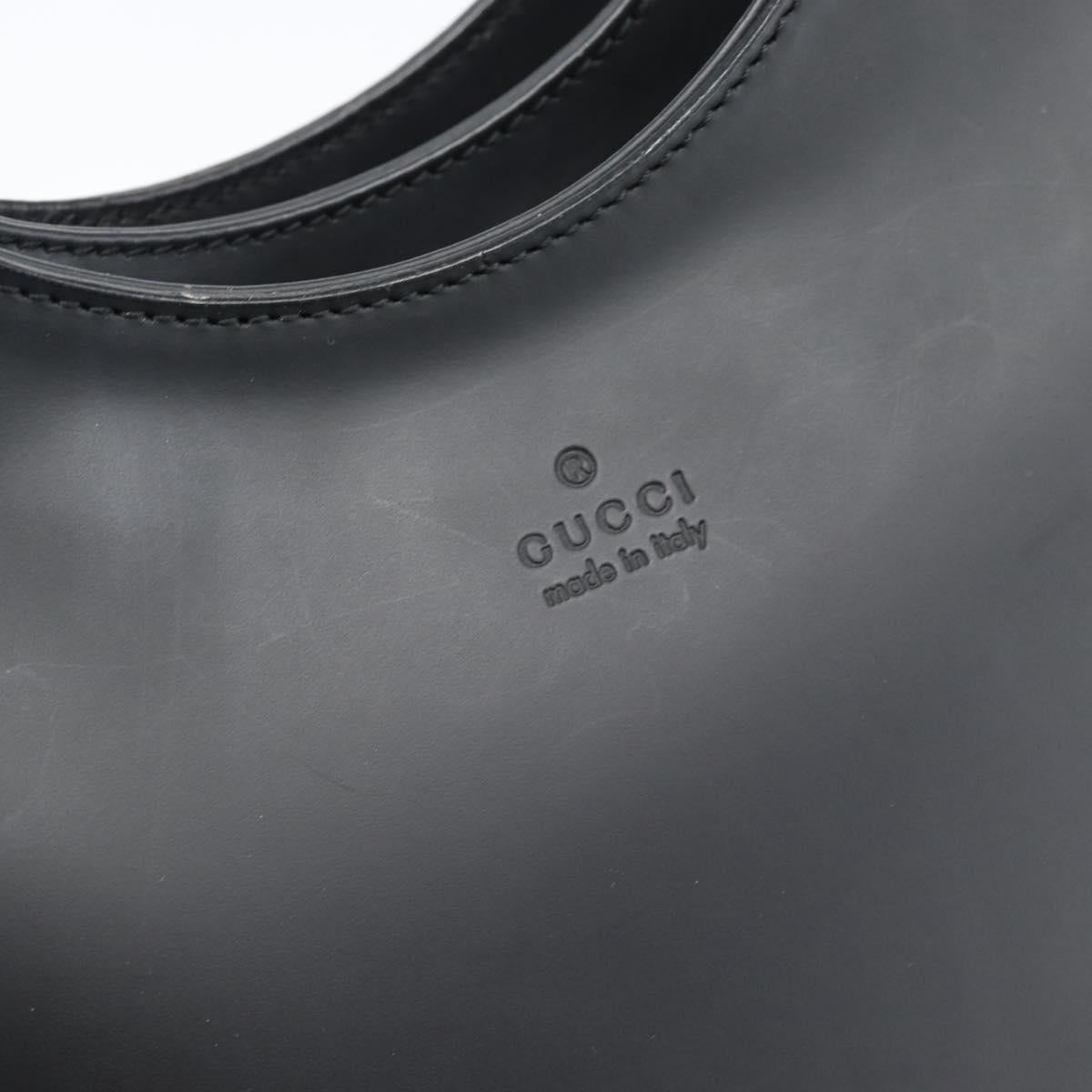 Gucci Black Leather Shoulder Bag