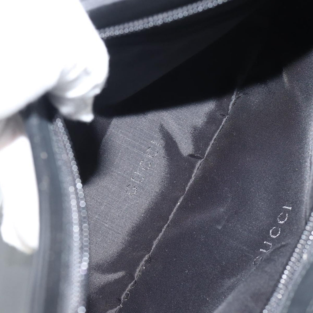 Gucci Black Leather Shoulder Bag