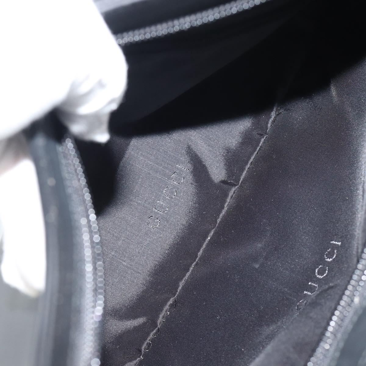 Gucci Black Leather Shoulder Bag