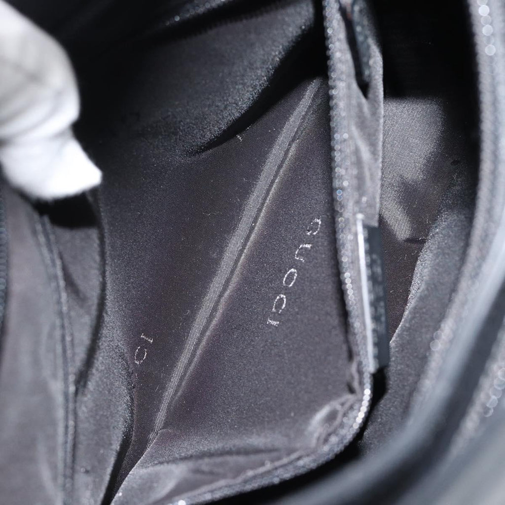 Gucci Black Leather Shoulder Bag