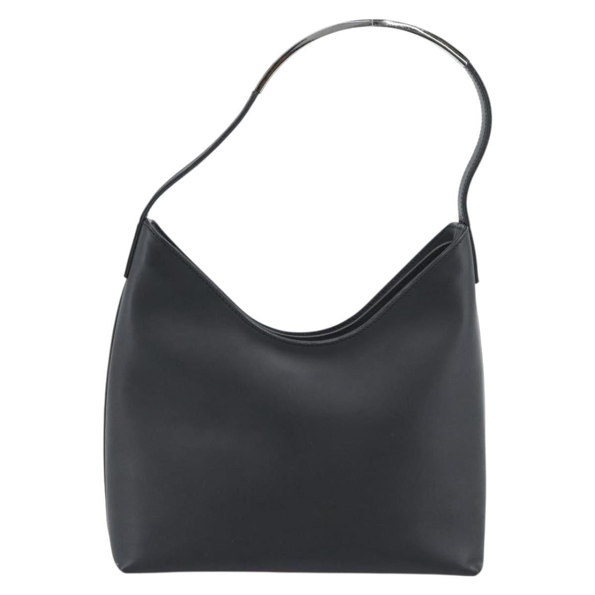 Gucci Black Leather Shoulder Bag