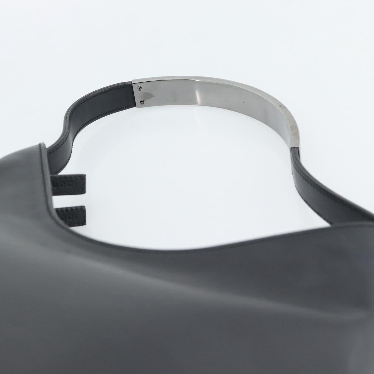 Gucci Black Leather Shoulder Bag