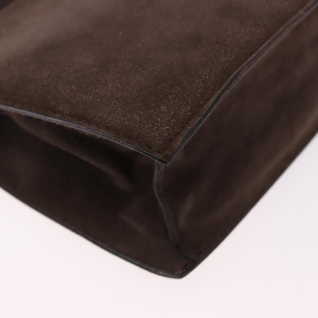 Gucci Tom Ford Brown Suede Handbag