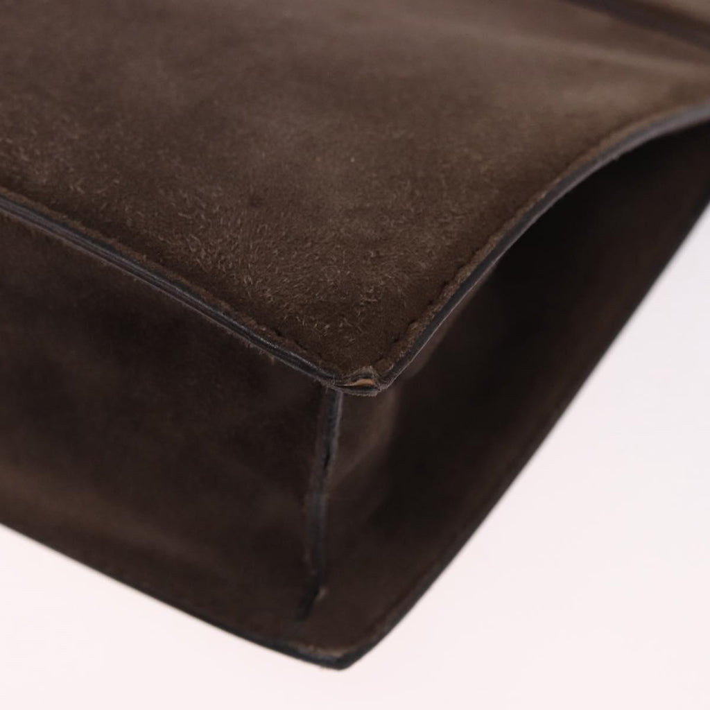 Gucci Tom Ford Brown Suede Handbag
