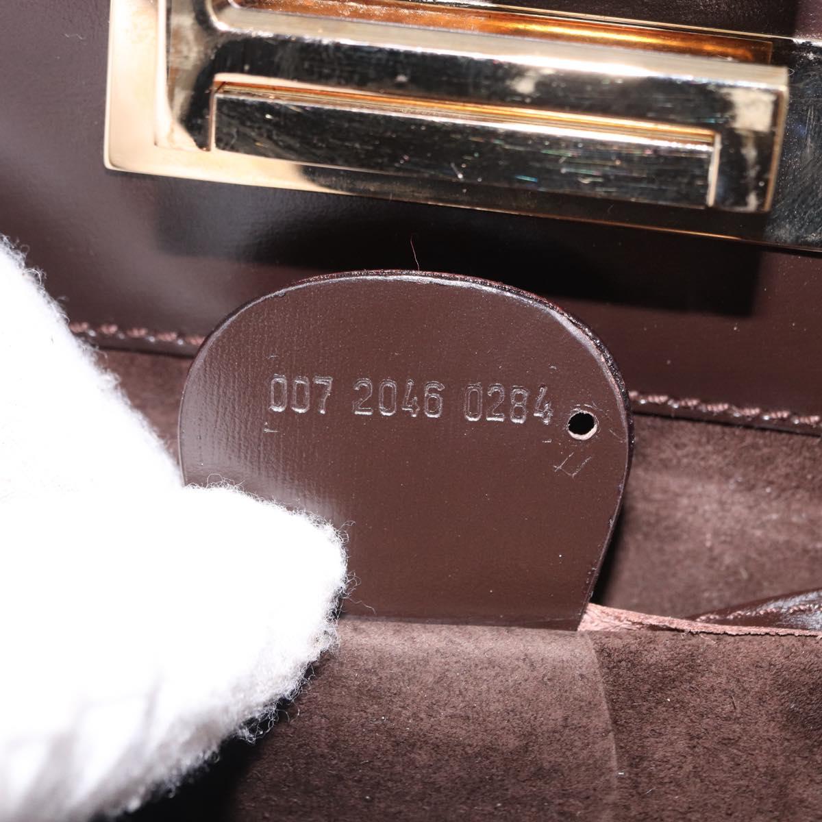 Gucci Tom Ford Brown Suede Handbag