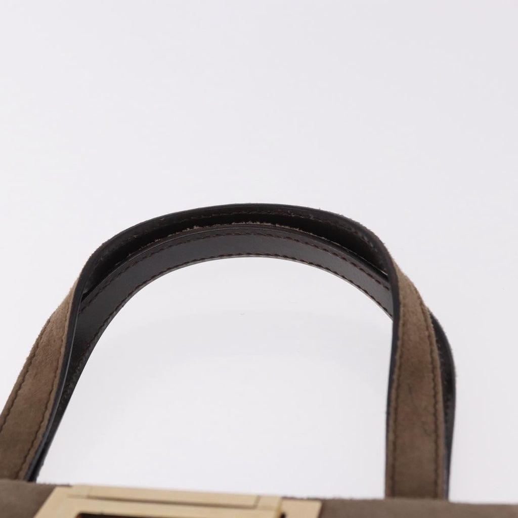 Gucci Tom Ford Brown Suede Handbag