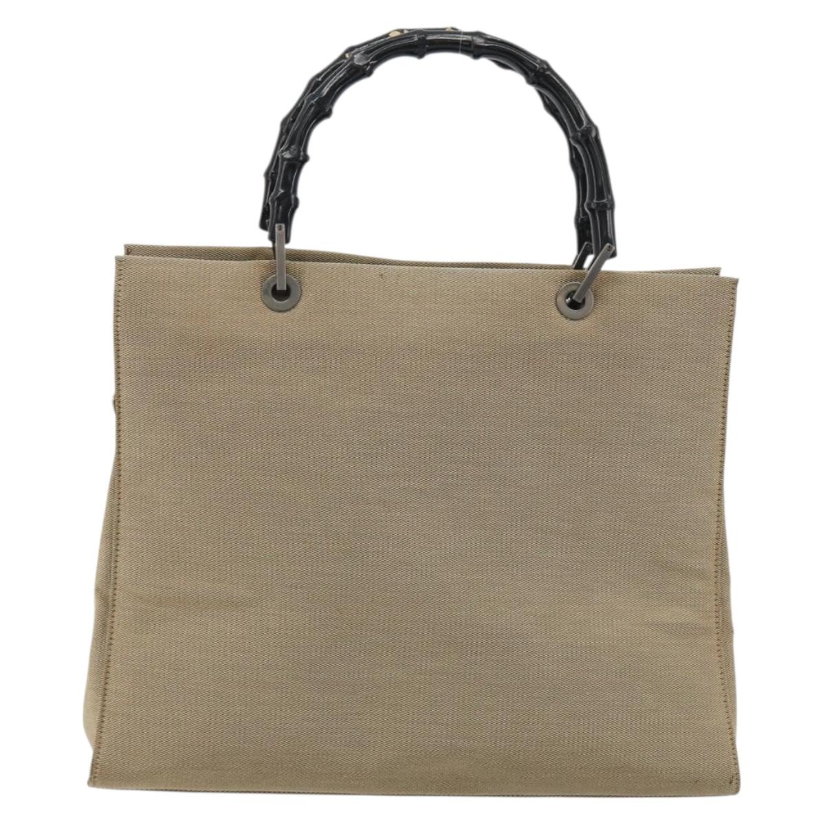 Gucci Raffia and Bamboo Bag