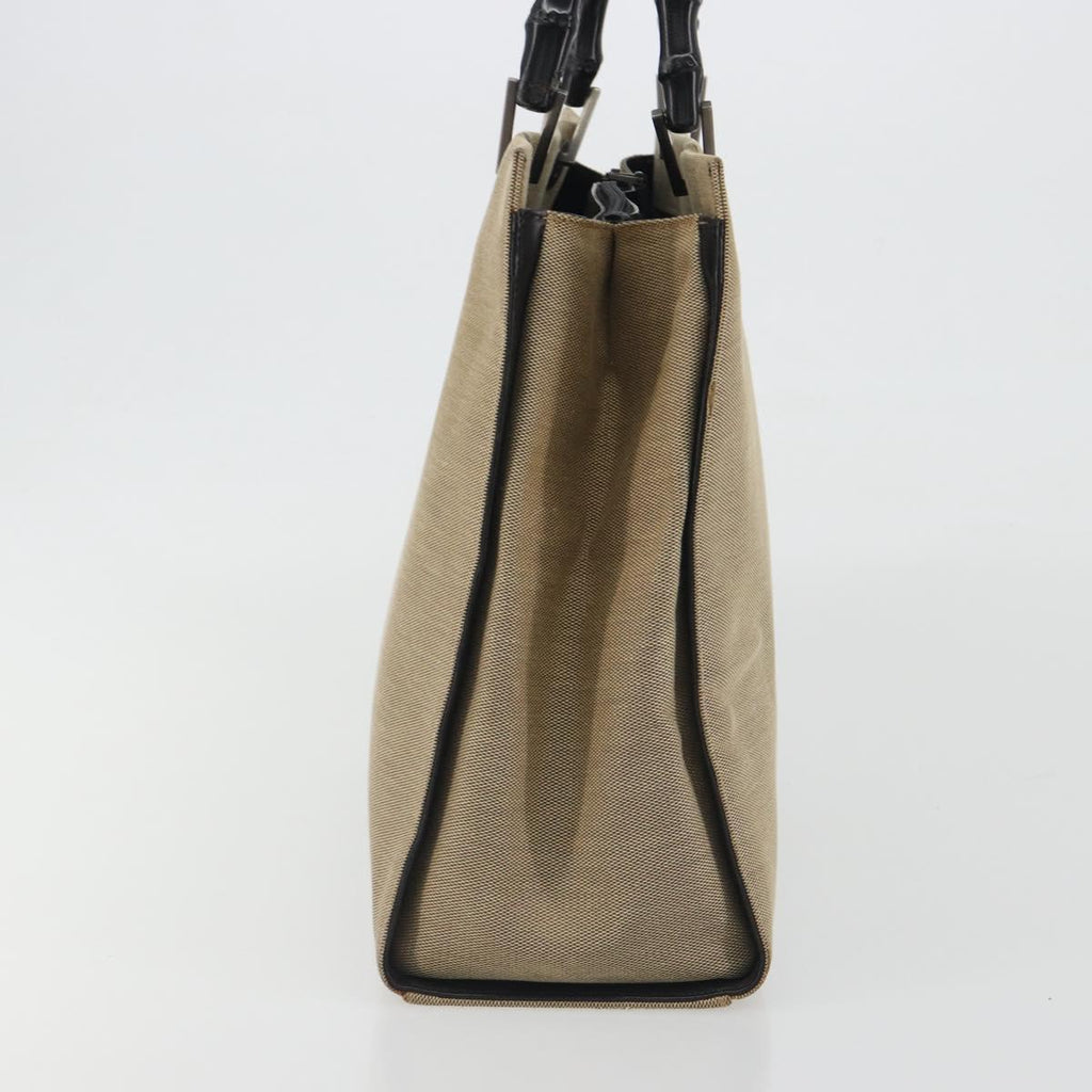 Gucci Raffia and Bamboo Bag