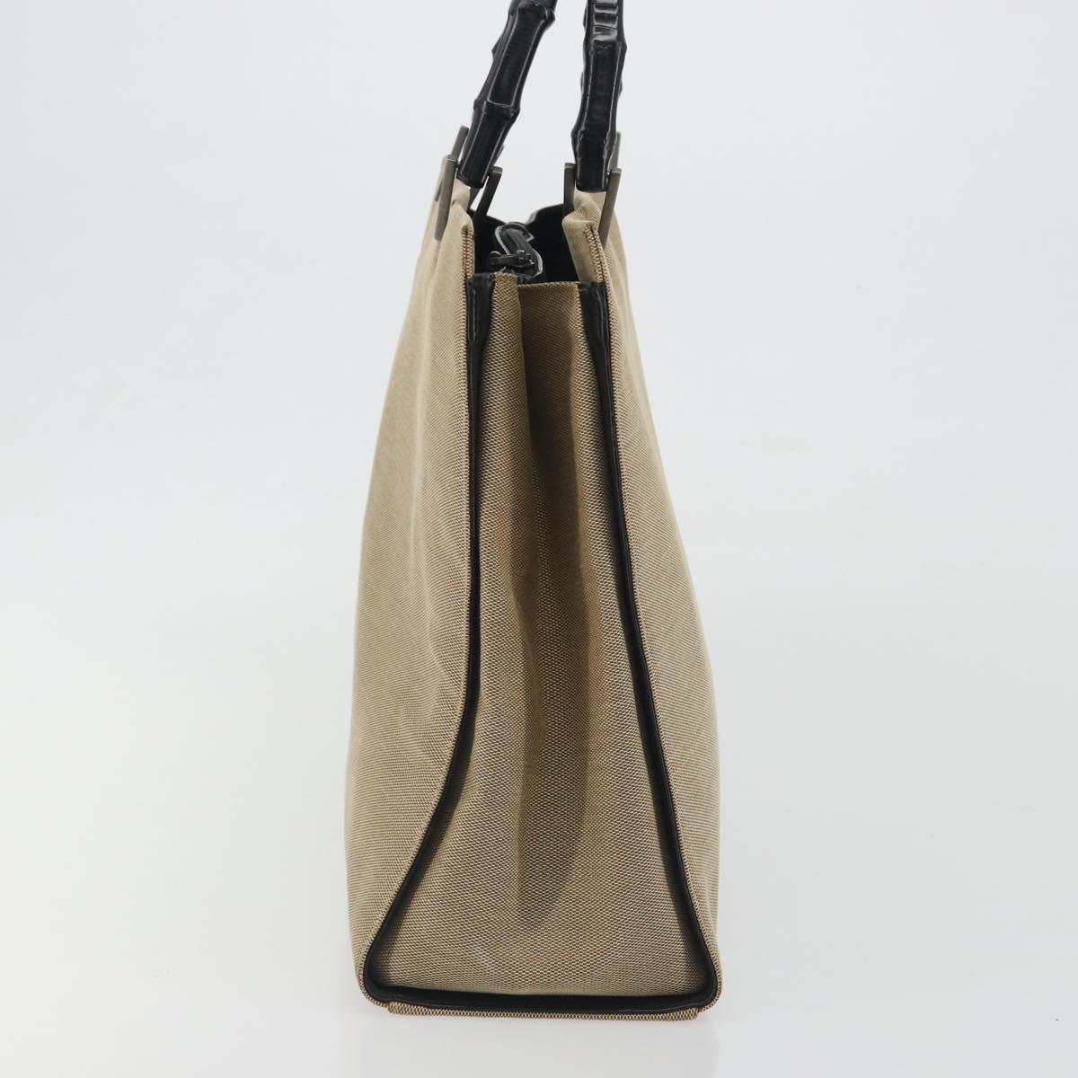 Gucci Raffia and Bamboo Bag