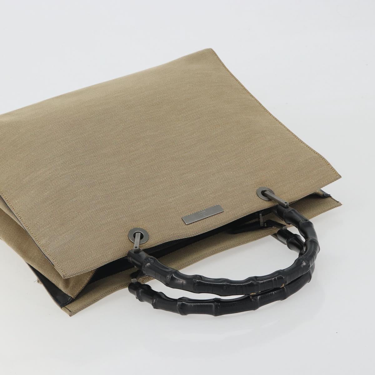 Gucci Raffia and Bamboo Bag