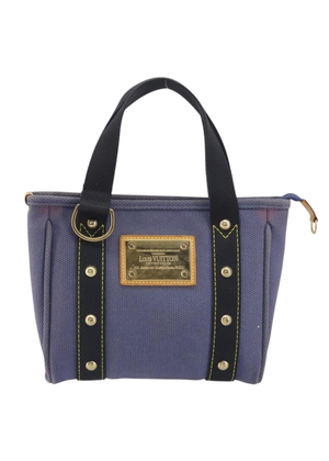 Louis Vuitton Navy Canvas Mini Tote