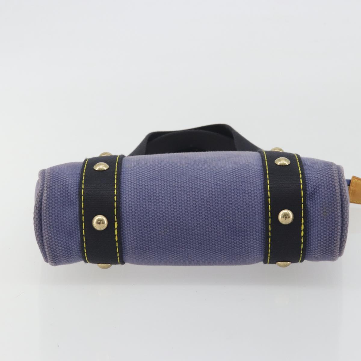 Louis Vuitton Navy Canvas Mini Tote