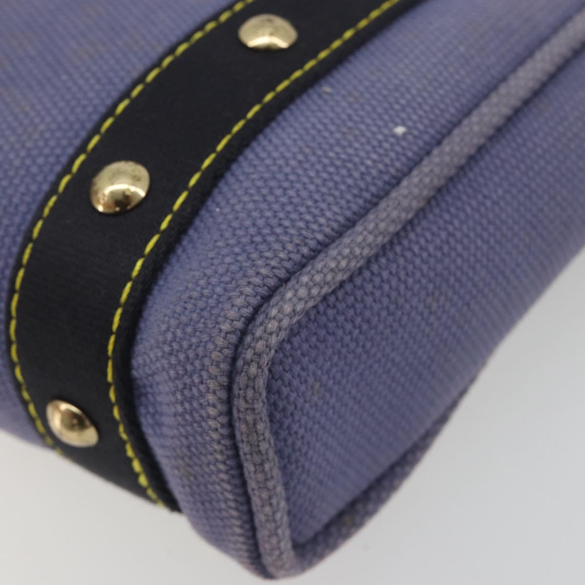 Louis Vuitton Navy Canvas Mini Tote