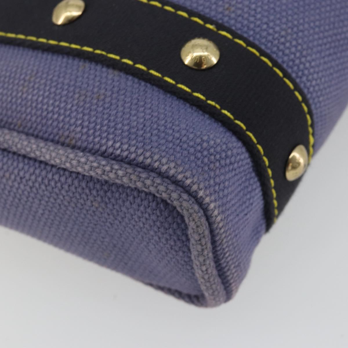 Louis Vuitton Navy Canvas Mini Tote