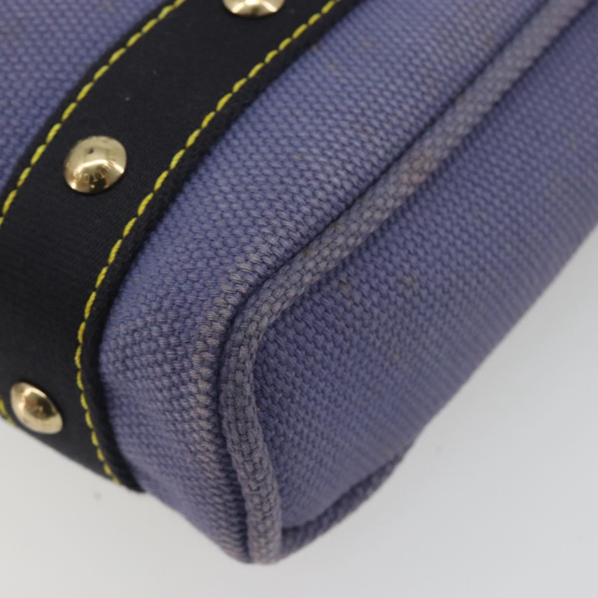 Louis Vuitton Navy Canvas Mini Tote