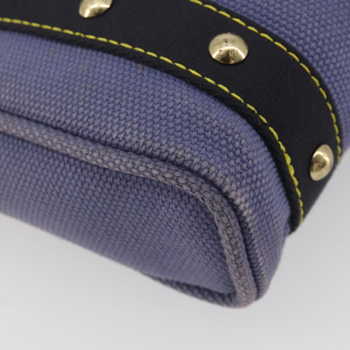 Louis Vuitton Navy Canvas Mini Tote
