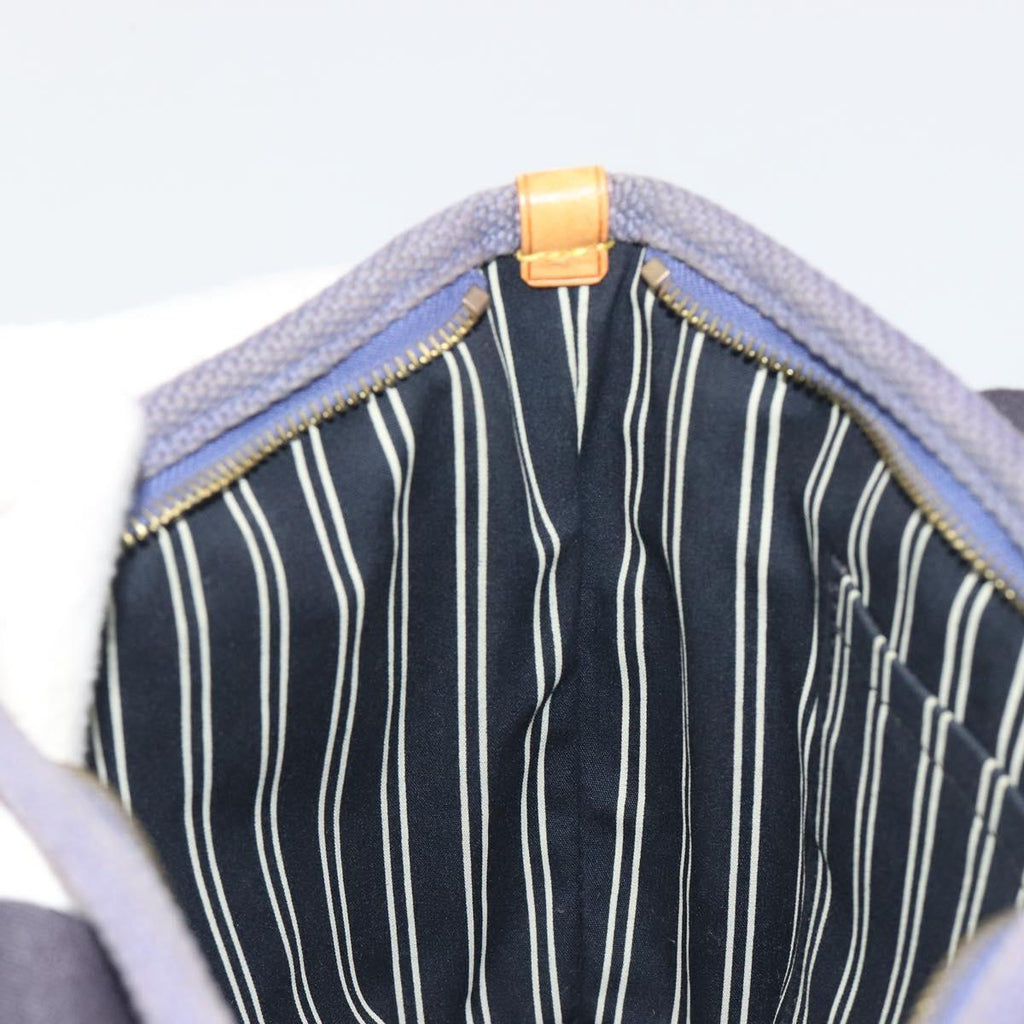 Louis Vuitton Navy Canvas Mini Tote