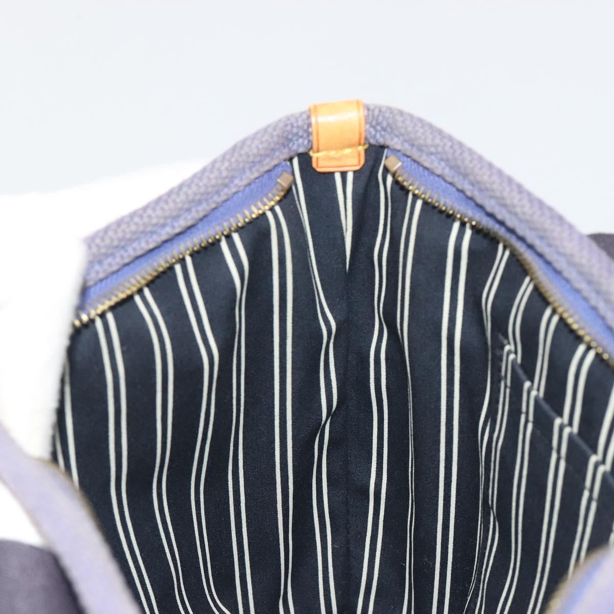 Louis Vuitton Navy Canvas Mini Tote