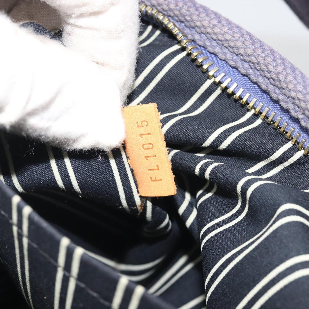 Louis Vuitton Navy Canvas Mini Tote