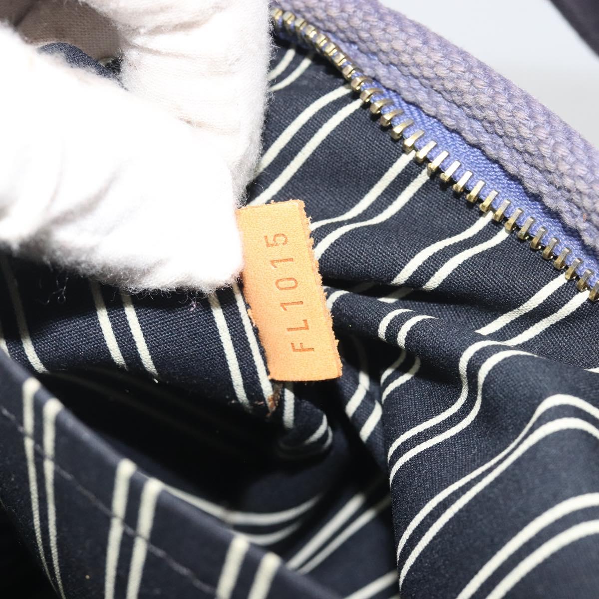Louis Vuitton Navy Canvas Mini Tote