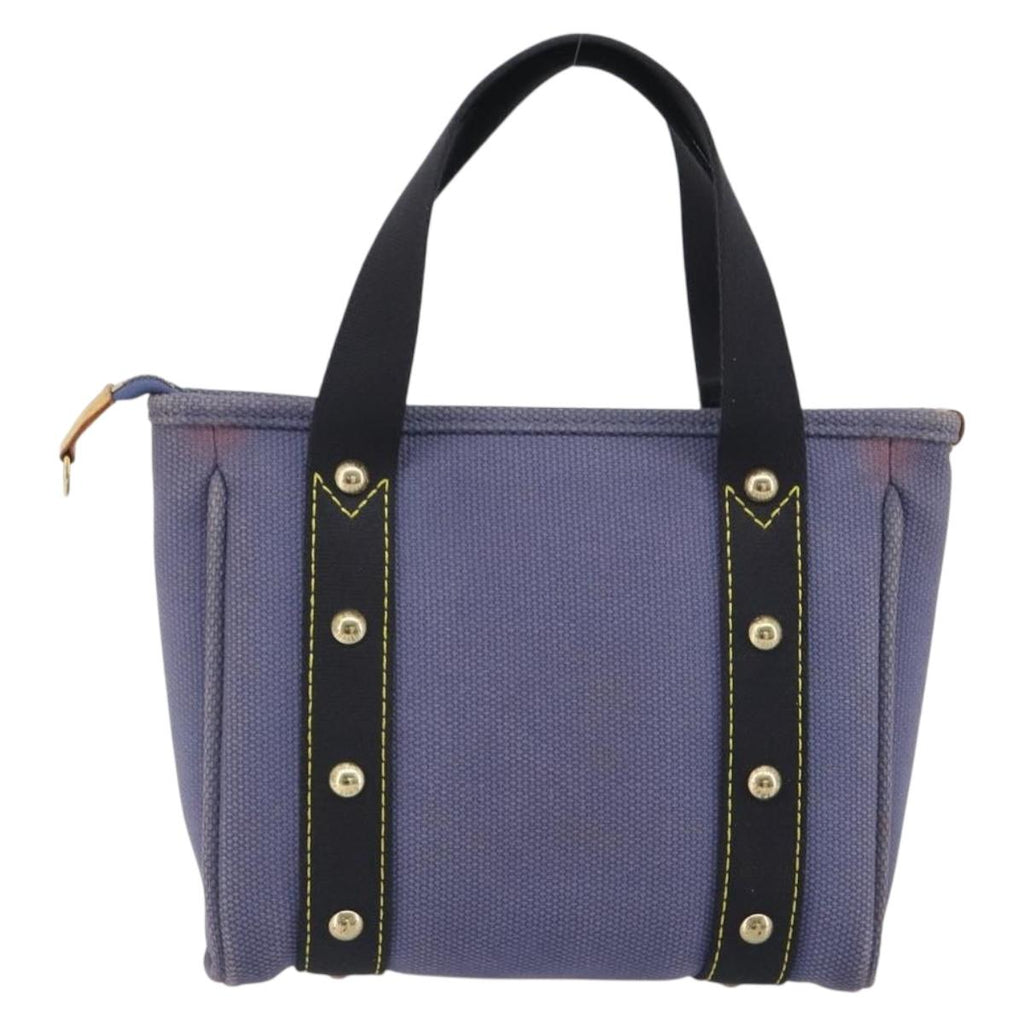 Louis Vuitton Navy Canvas Mini Tote