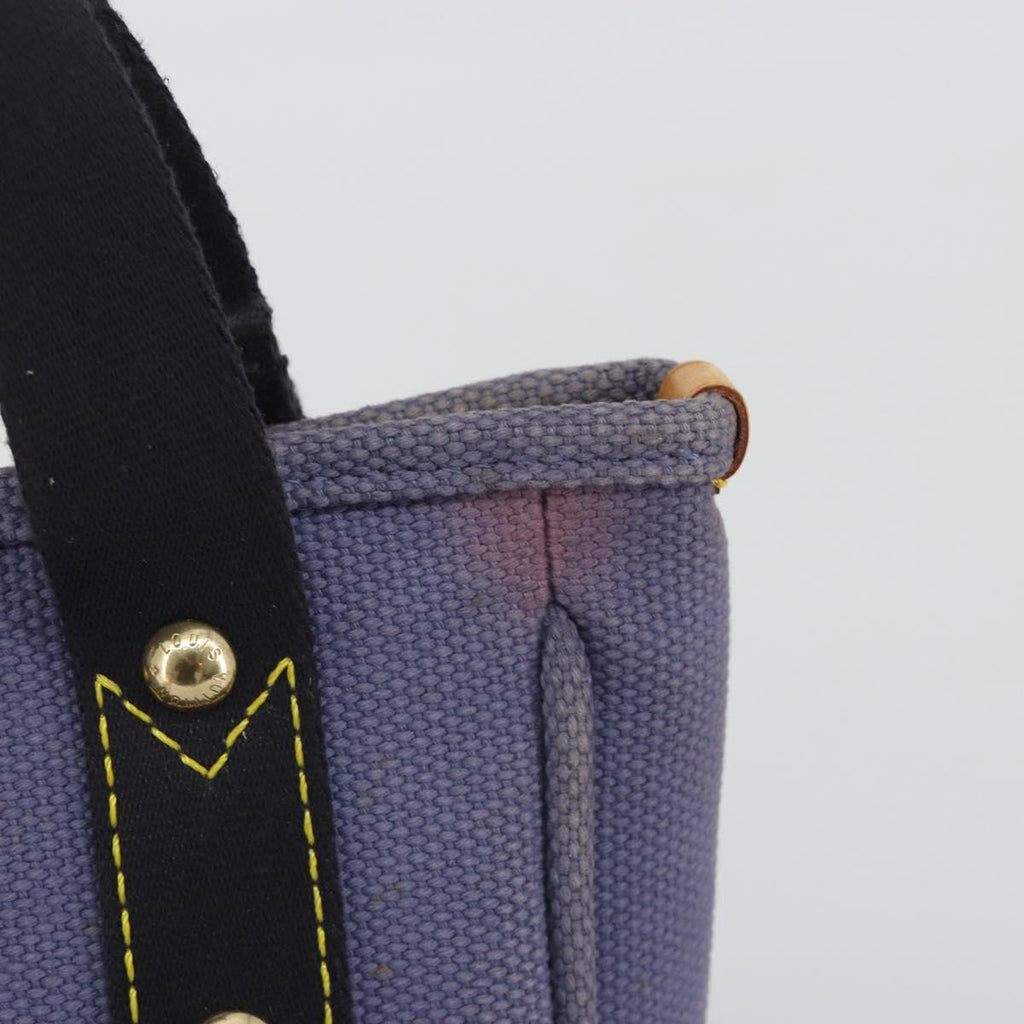 Louis Vuitton Navy Canvas Mini Tote