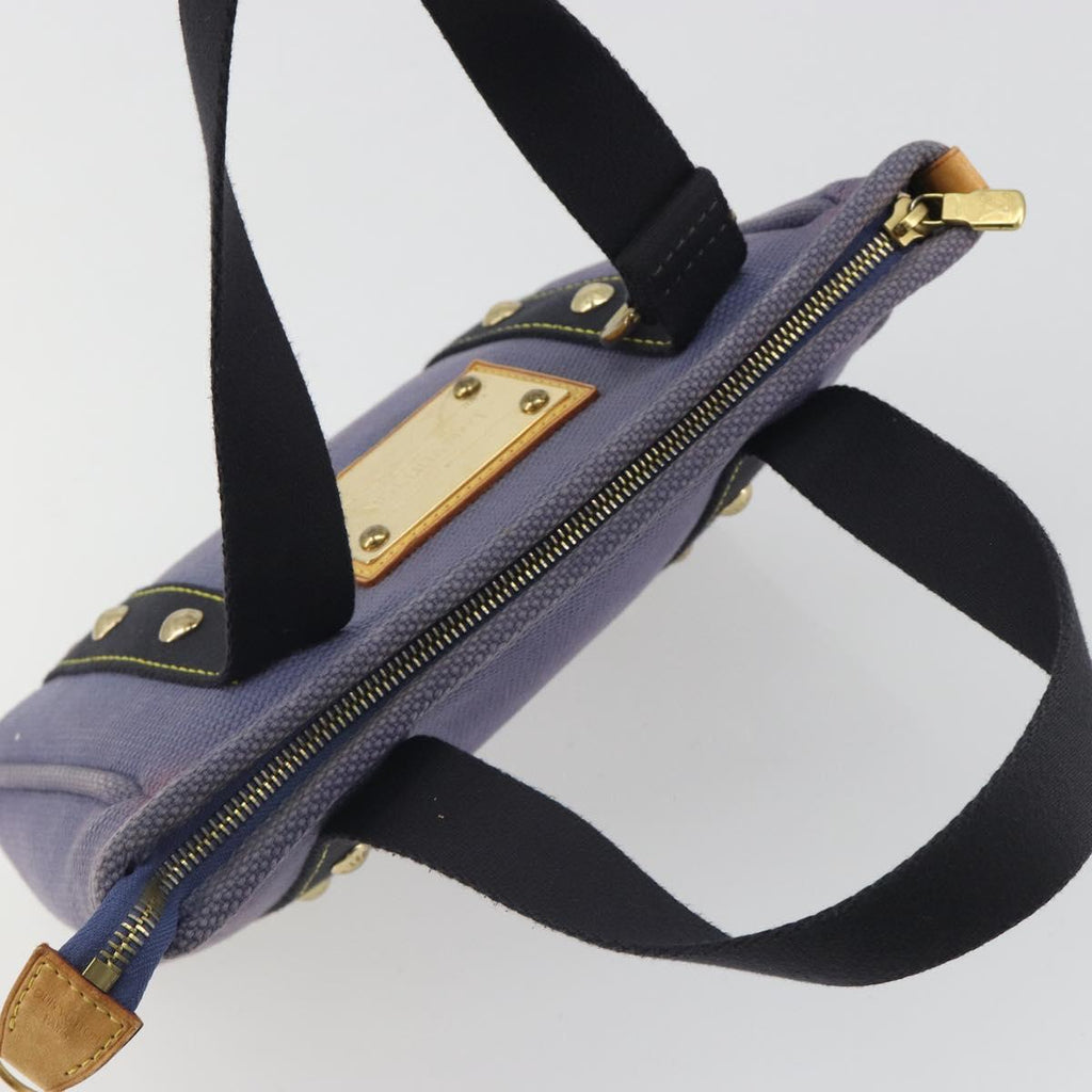 Louis Vuitton Navy Canvas Mini Tote