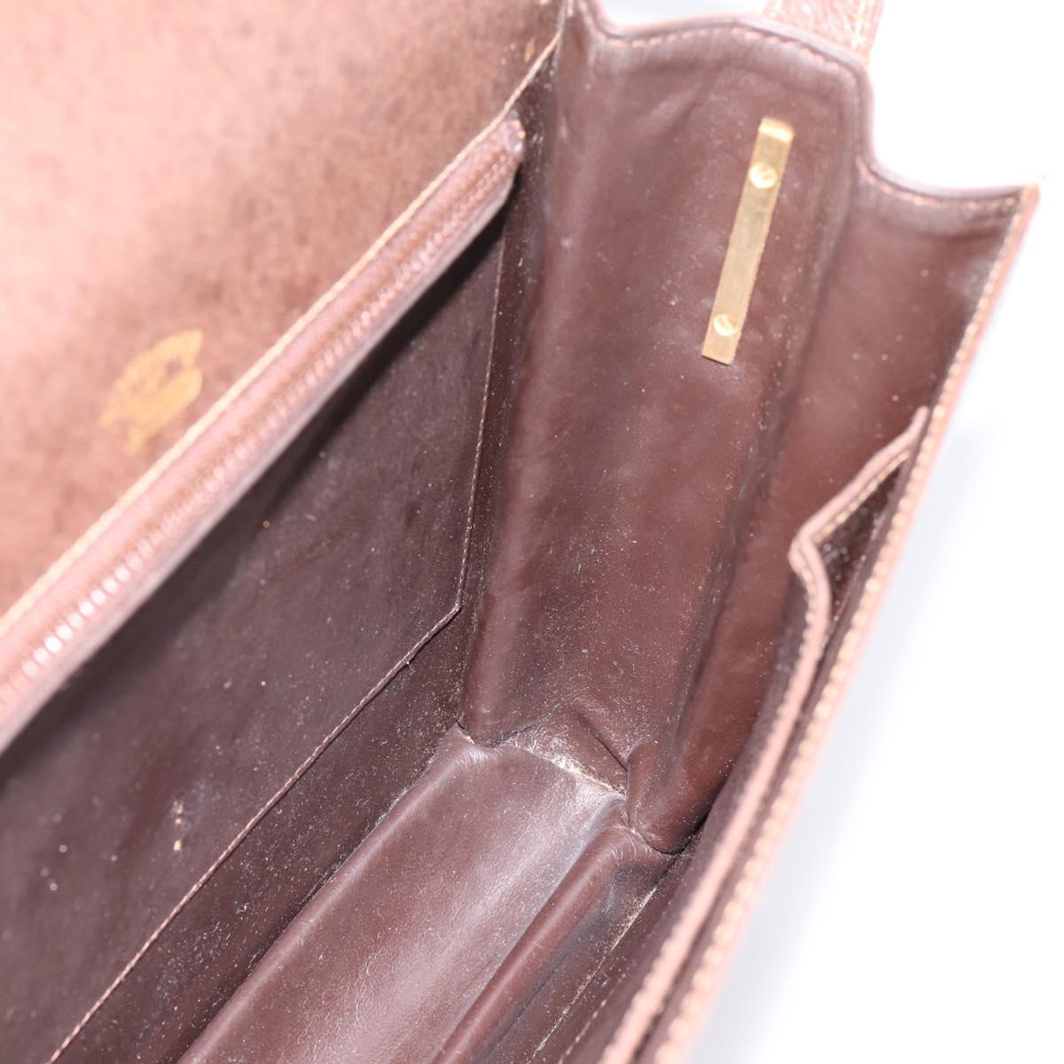 Gucci Brown Leather Shoulder Bag