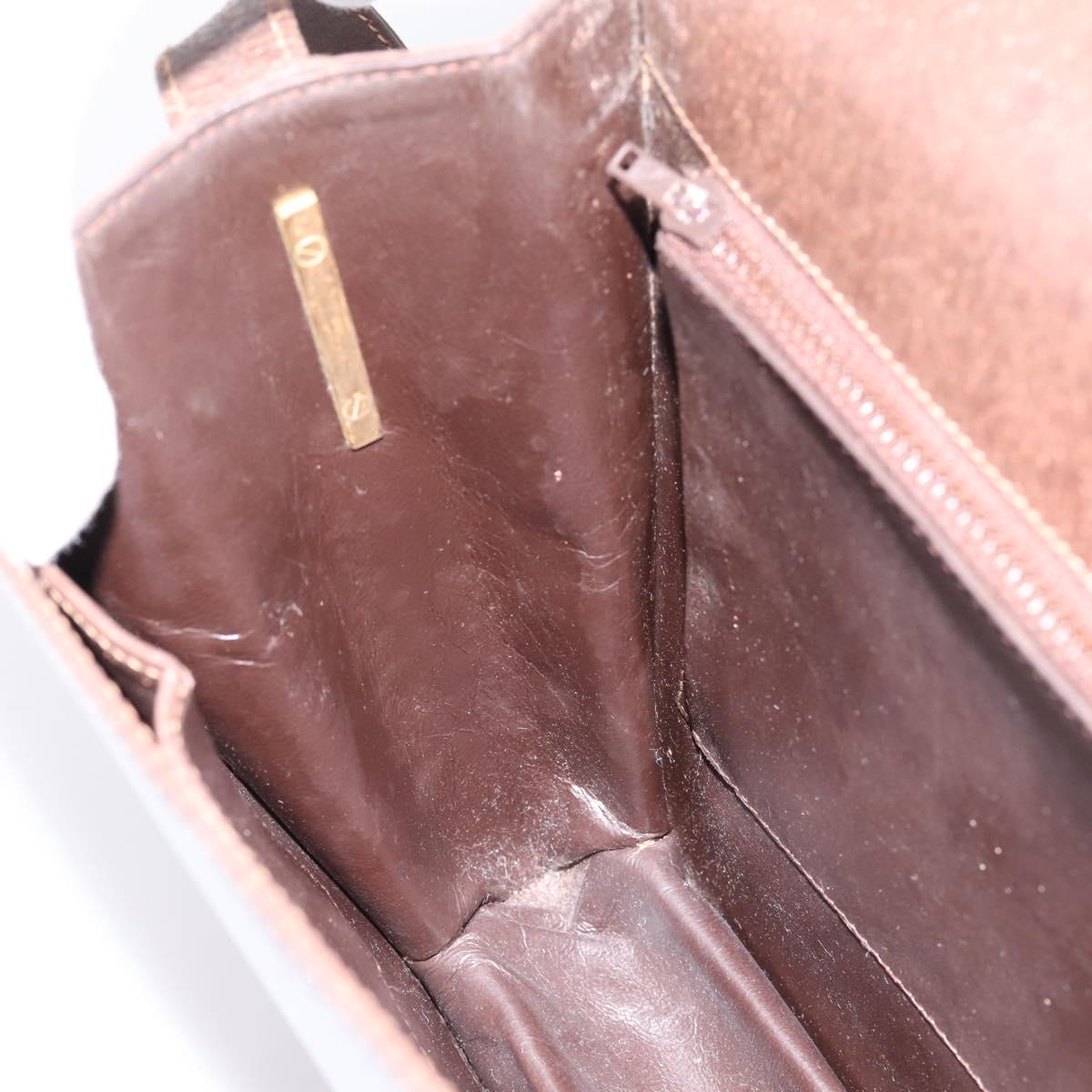 Gucci Brown Leather Shoulder Bag