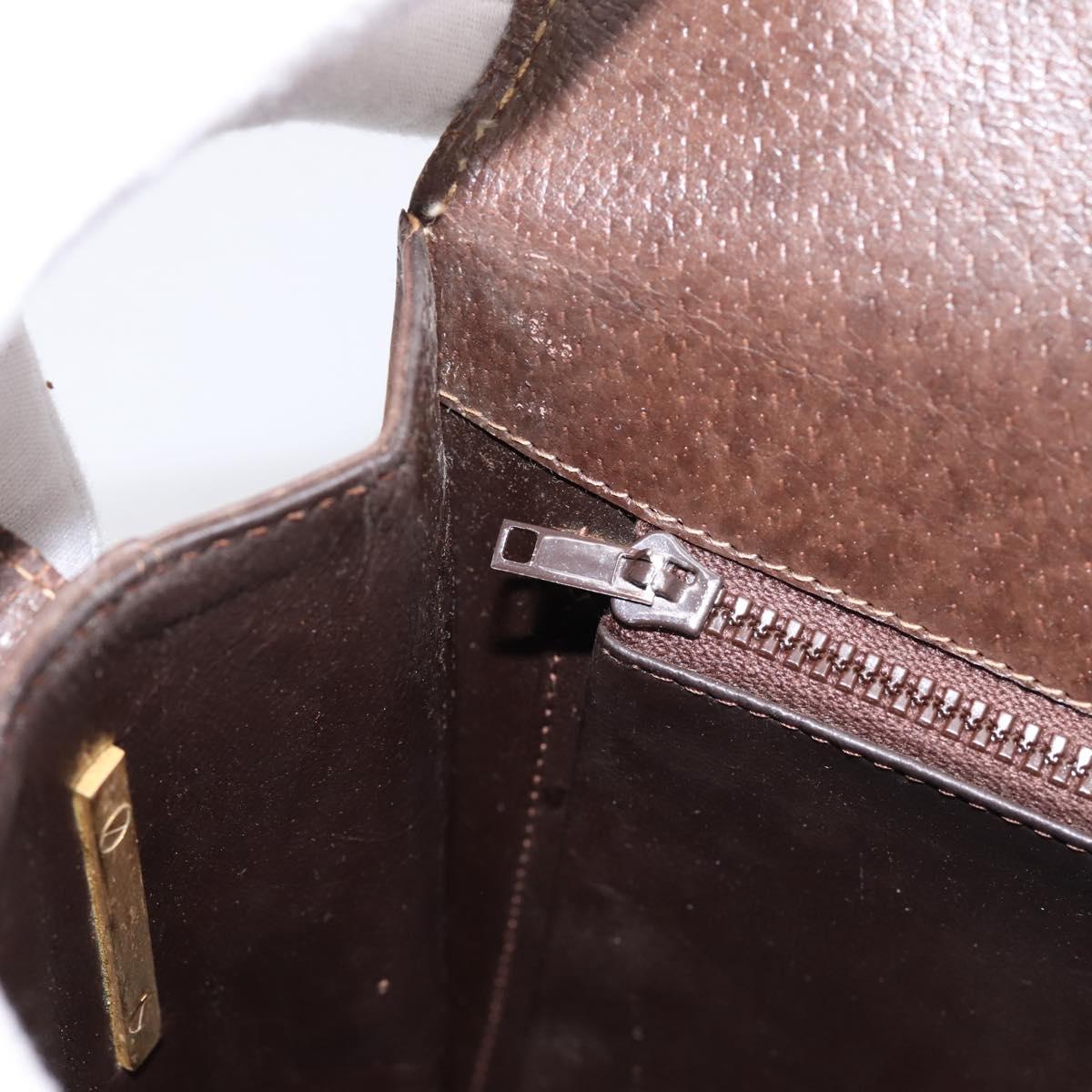 Gucci Brown Leather Shoulder Bag