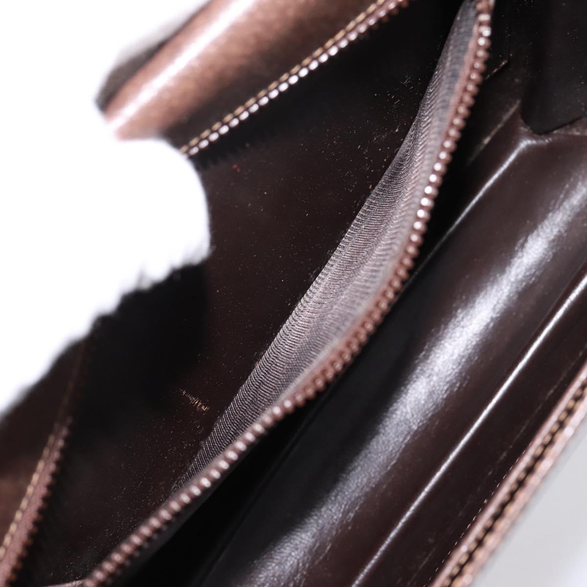 Gucci Brown Leather Shoulder Bag