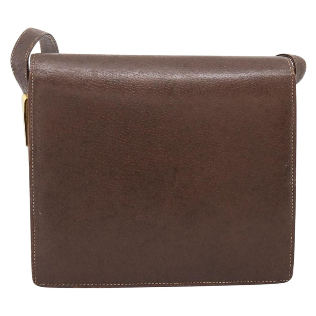 Gucci Brown Leather Shoulder Bag
