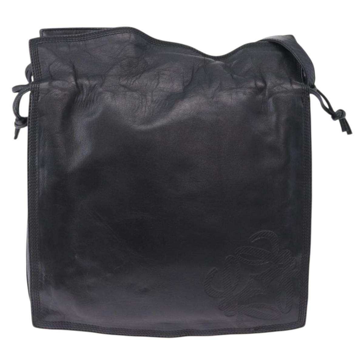Loewe Black Bucket Shoulder Bag