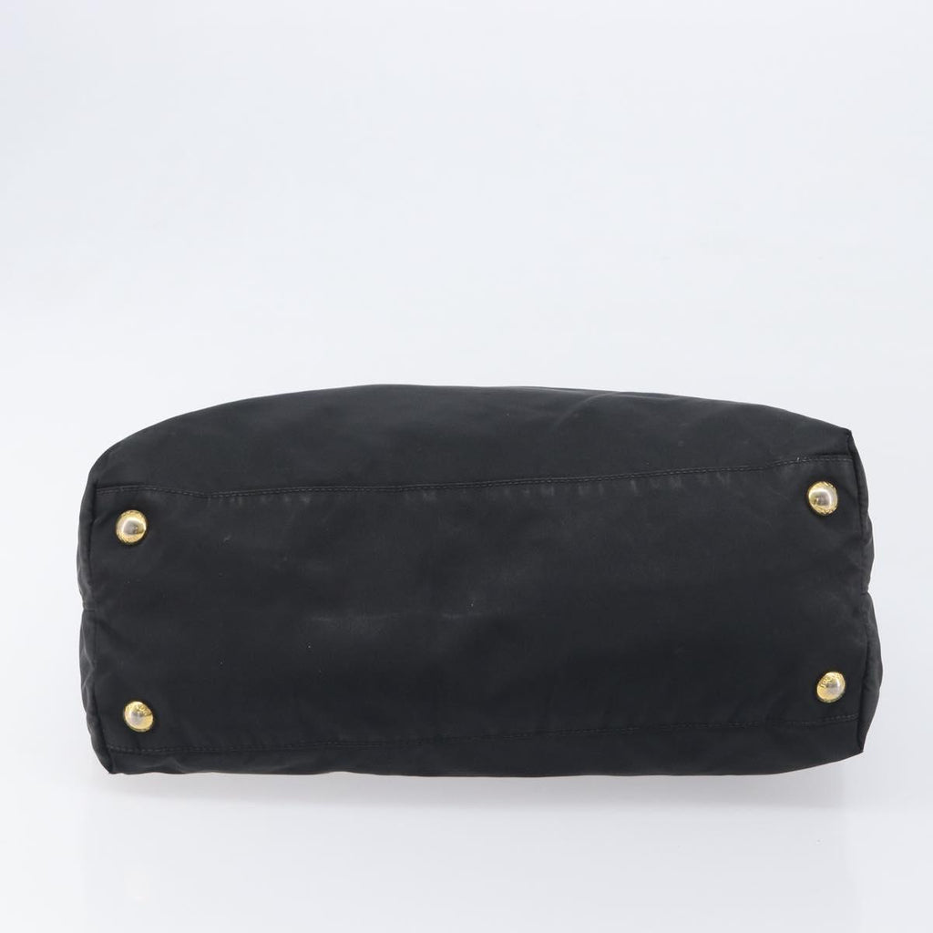 Prada Black Nylon Shoulder Tote