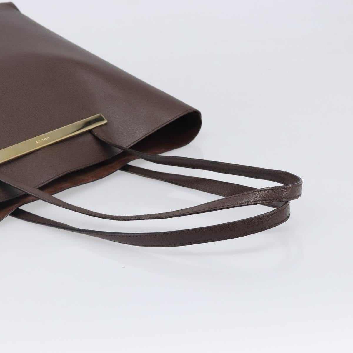 Gucci Tom Ford Brown Suede Tote