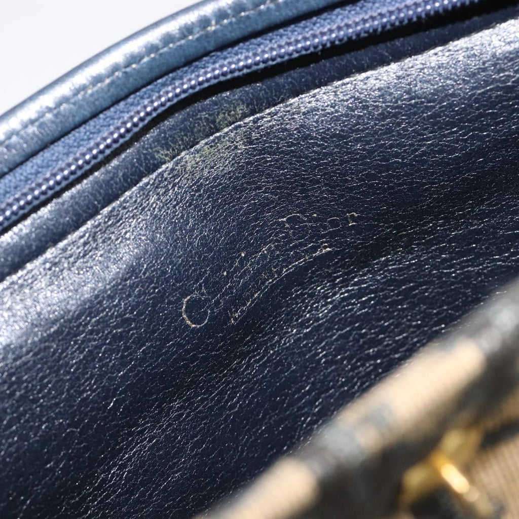 Dior Navy Monogram Envelope Clutch