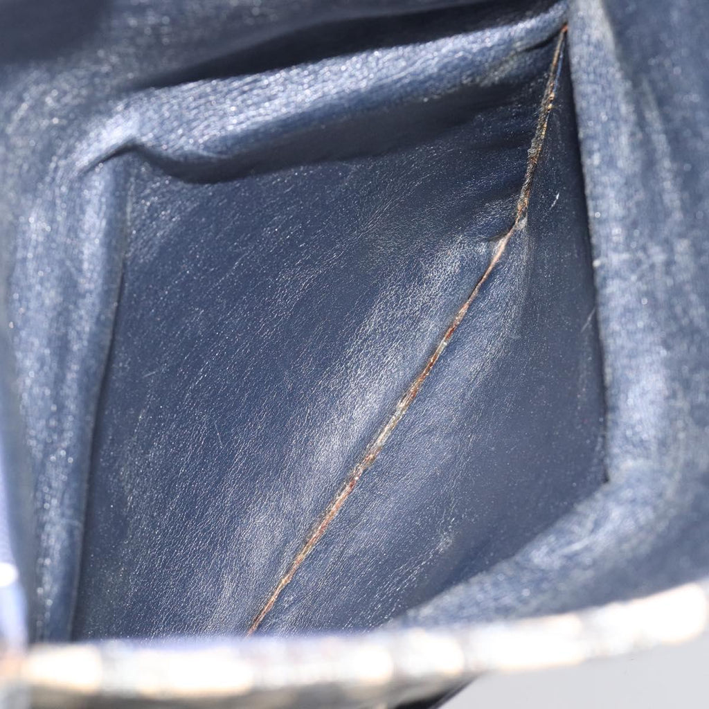 Dior Navy Monogram Envelope Clutch