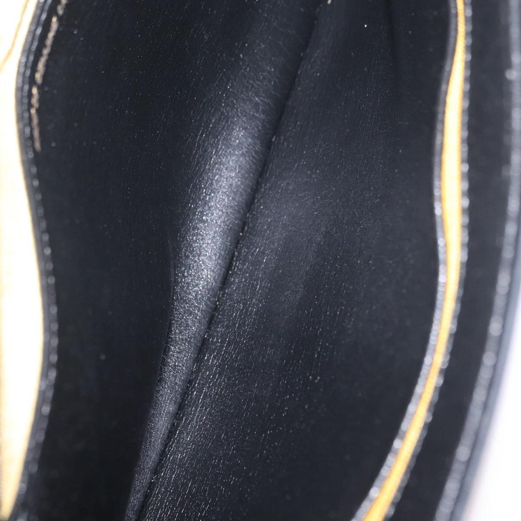 Dior Black Leather Trotter Shoulder Bag