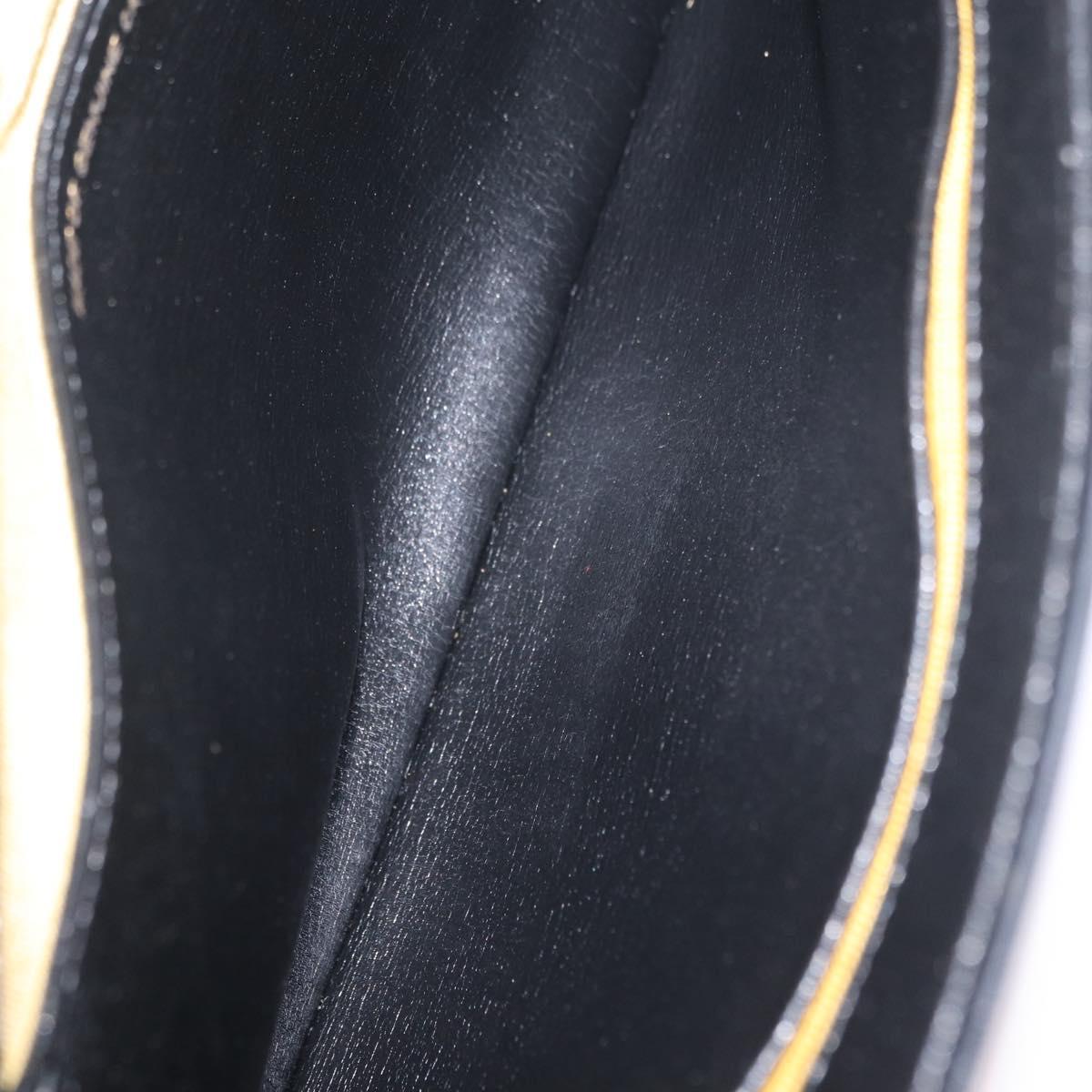 Dior Black Leather Trotter Shoulder Bag