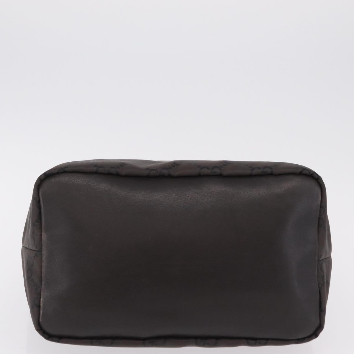 Gucci Monogram and Bamboo Handbag