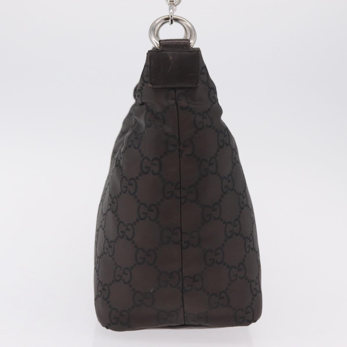 Gucci Monogram and Bamboo Handbag