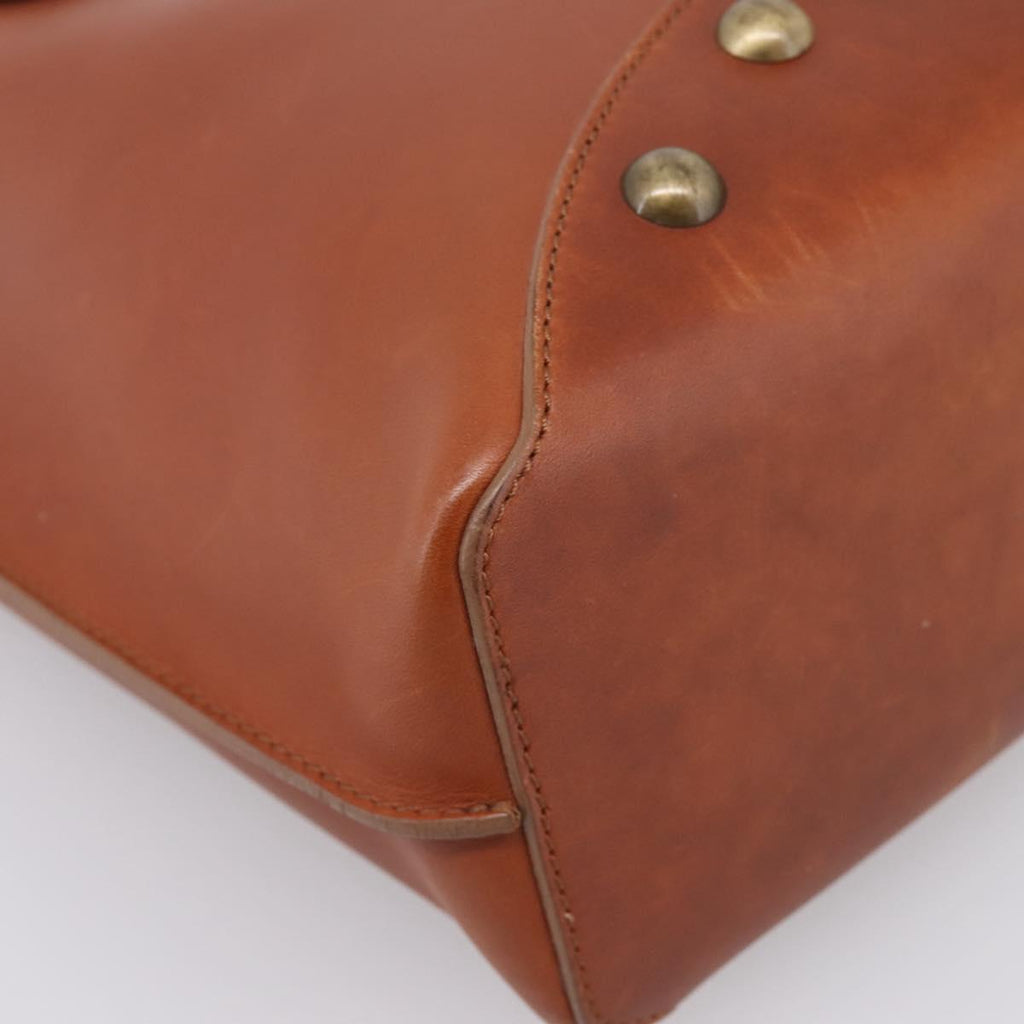 Celine Brown Studded Handbag