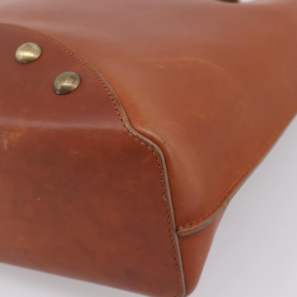 Celine Brown Studded Handbag
